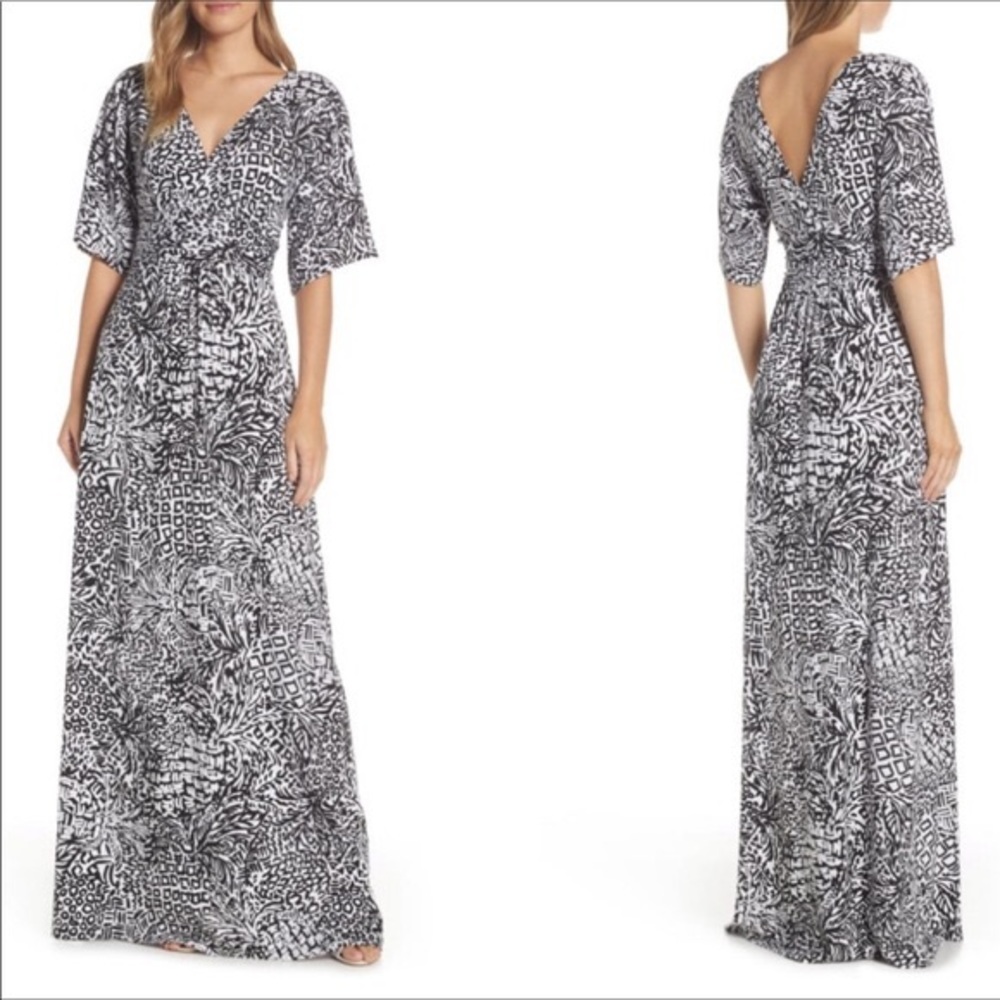 EUC Lilly Pulitzer Parigi Maxi Dress Small